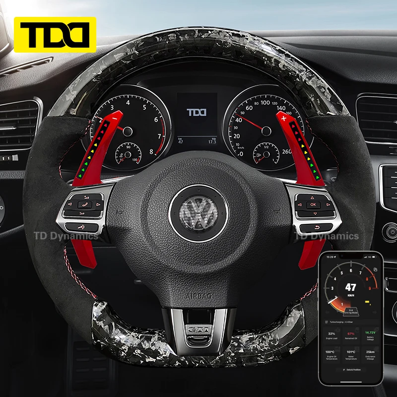 

TDD Smart Paddle Shifter Model Smart ONE for VW GTI, Golf, Scirocco, Polo, Jetta, Tiguan, Passat, Touran, Arteon CF