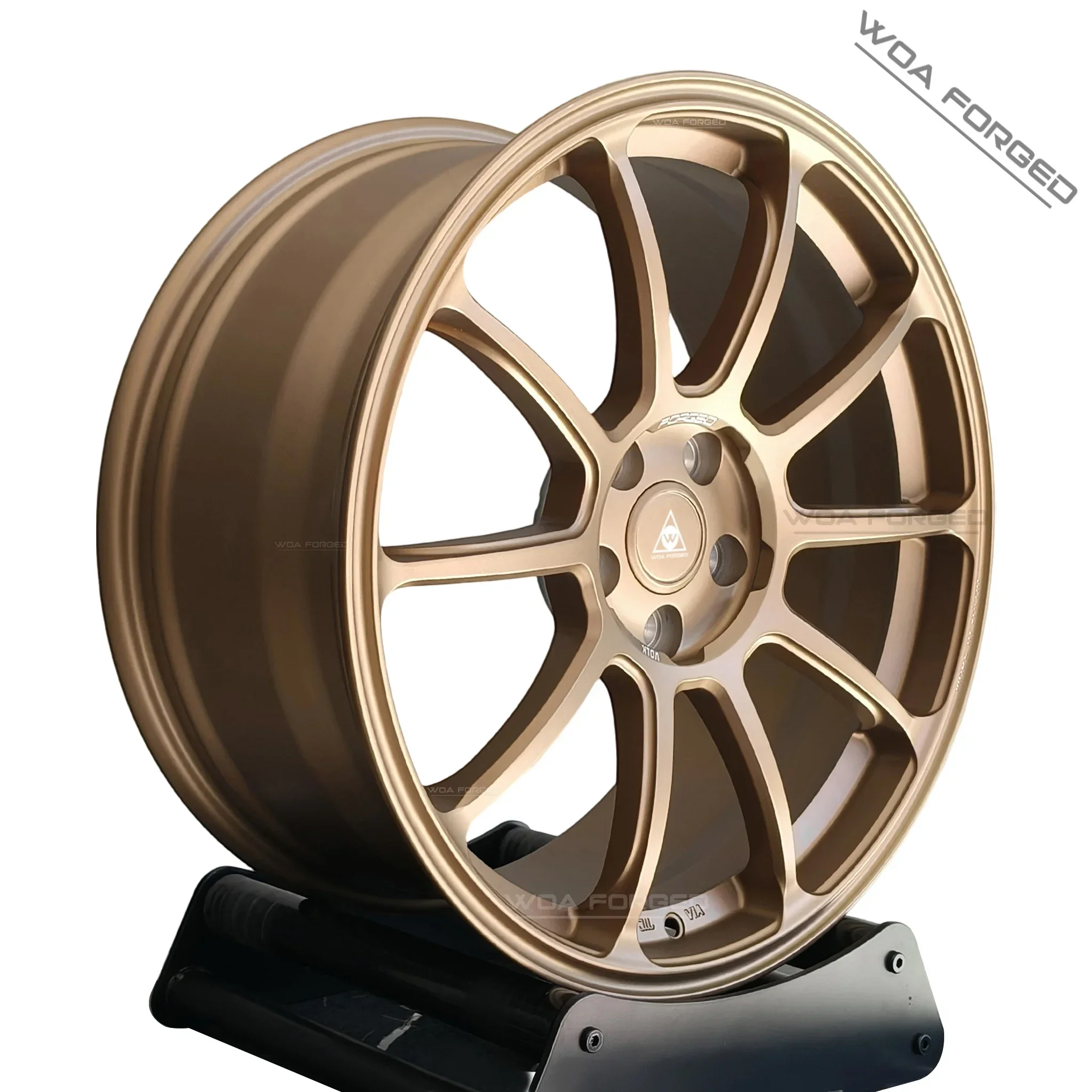 Фото Новые кованые диски CE28 Deep Lips из алюминия 6061-T6 для легковых автомобилей BMW GTR, 5x114.3, с боковыми фрезерованными спицами, облегченные №3