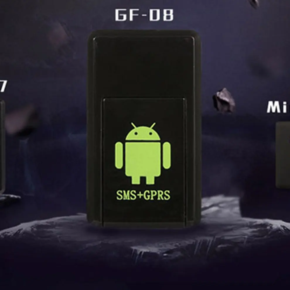 GF07 GSM GPRS мини автомобильный Магнитный GPS-трекер с функцией отслеживания в режиме