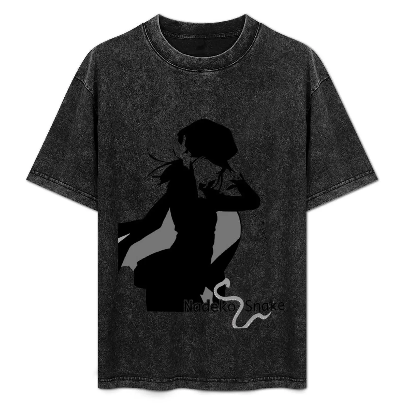 Футболка Nadeko Snake бутик одежды на день Святого Валентина винтажная рубашка с аниме