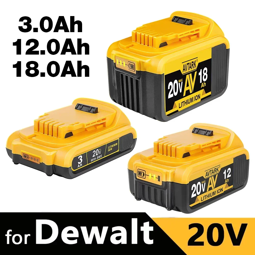 DCB203 Литий-ионный аккумулятор 18 В 20 3 0 Ач для Dewalt Max Tools DCB205 DCB206 DCB204 DCB200 DCB182 DCB180 DCB230 DCD