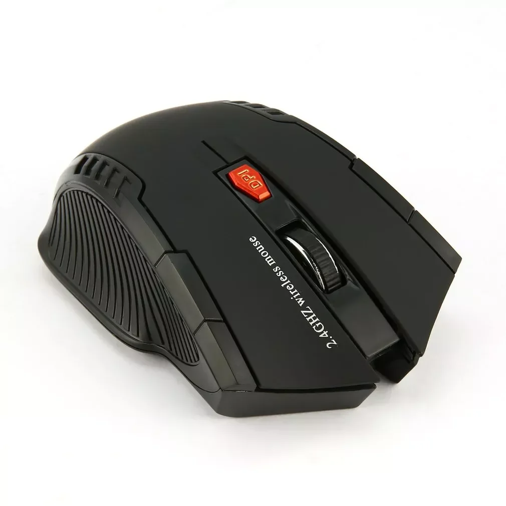 

2.4GHz Wireless Mouse Adjustable DPI Mouse 6 Buttons Optical Gaming Mouse Gamer Wireless Mice with USB Receiver for Computer PC