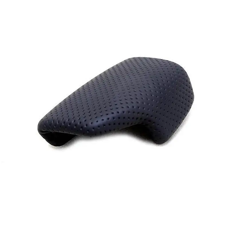 

WXZOS Perforated Leather Gear Shift Knob Cover for Audi 2017-2022 A4 Allroad Q5 LHD