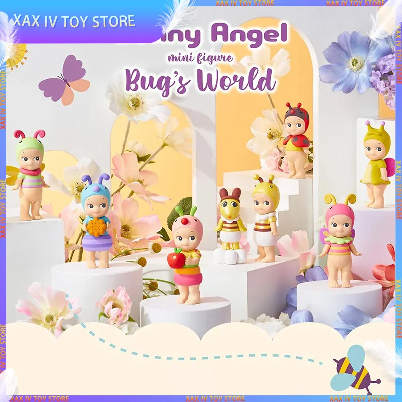 

Sonny Angel Bugs World Series Mystery Box Kawaii Blind Surprise Box Anime Figures Guess Bag Figurine Statue Doll Collectible Toy