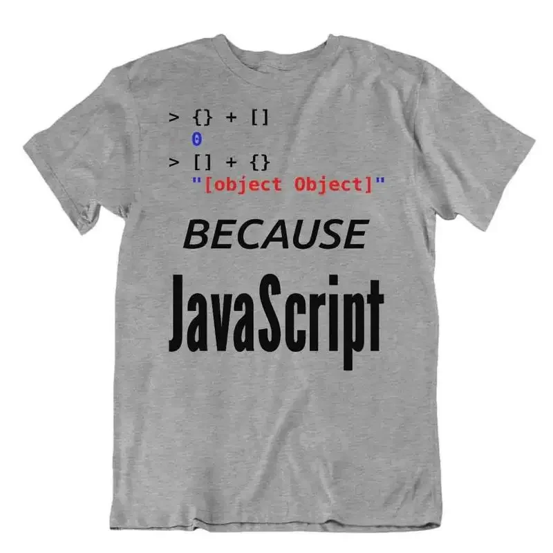 Фото Футболка с кодом на языке Javascript, забавная футболка для программистов, компьютерная футболка №1