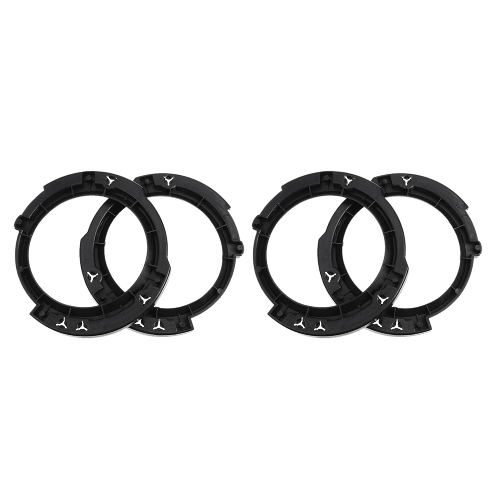 

2 Pair 7Inch Headlight Round Ring Mounting Bracket for 2007-2016 Jeep Wrangler JK