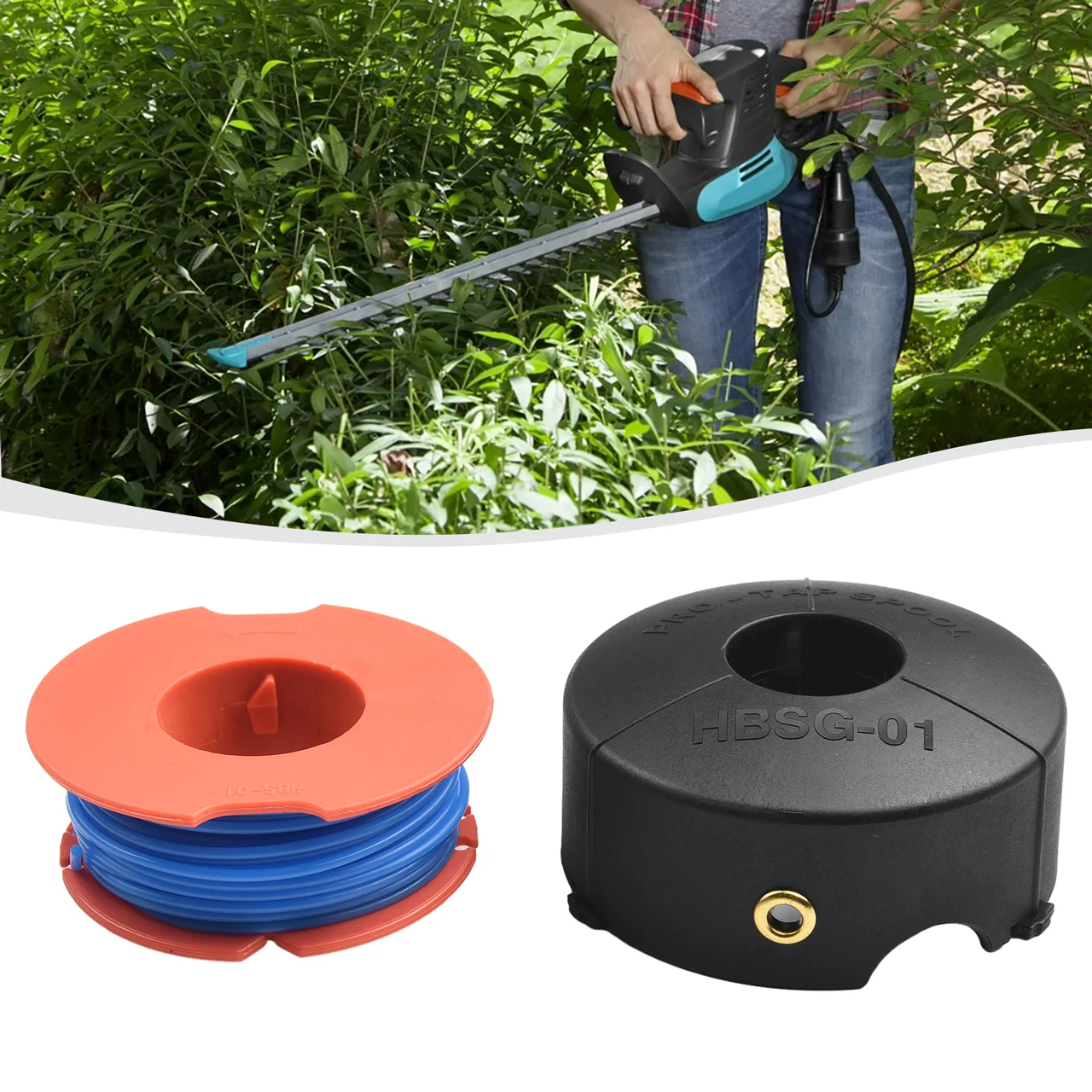 Катушка и линия триммера для Bosch Pro Tap Art23 Art26 Art30 Art2300 Art300 Art2600 Art3000 F016102658 / F016800175