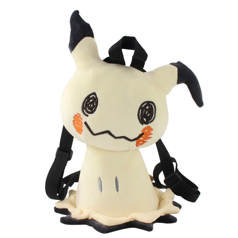 

TAKARA TOMY Pikachu Mimikyu плюшевый рюкзак с изображением покемона, школьный кошелек, подарок на день рождения для детей, 40 см