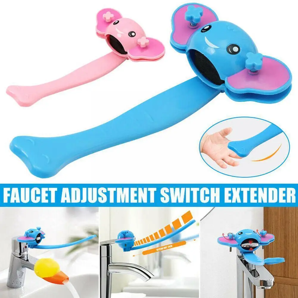 

Bathroom Faucet Extender Kid Children Hand Wash Device Sink Water Extender Extension Accessories Bathroom Tap Handle Extens R9G7