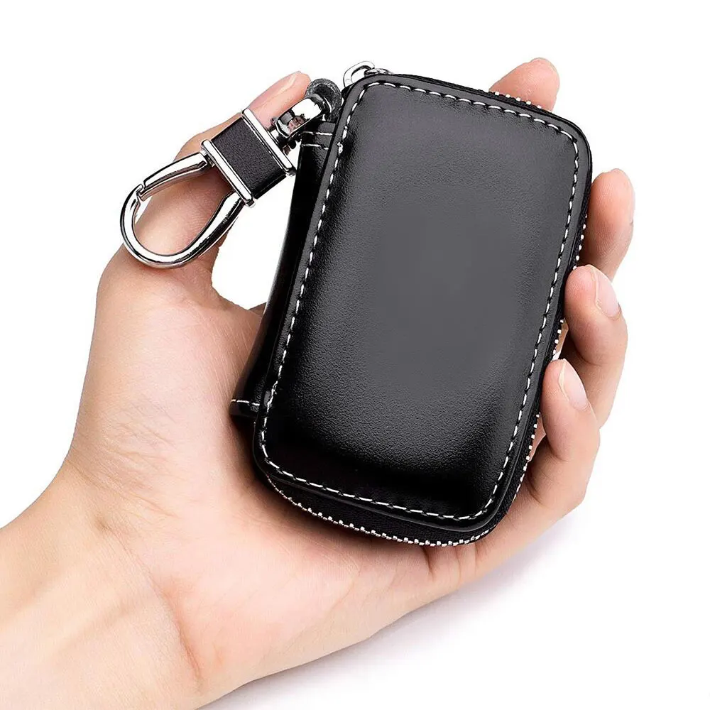 Кожаный чехол для автомобильных ключей автомобильного ключа с дистанционным