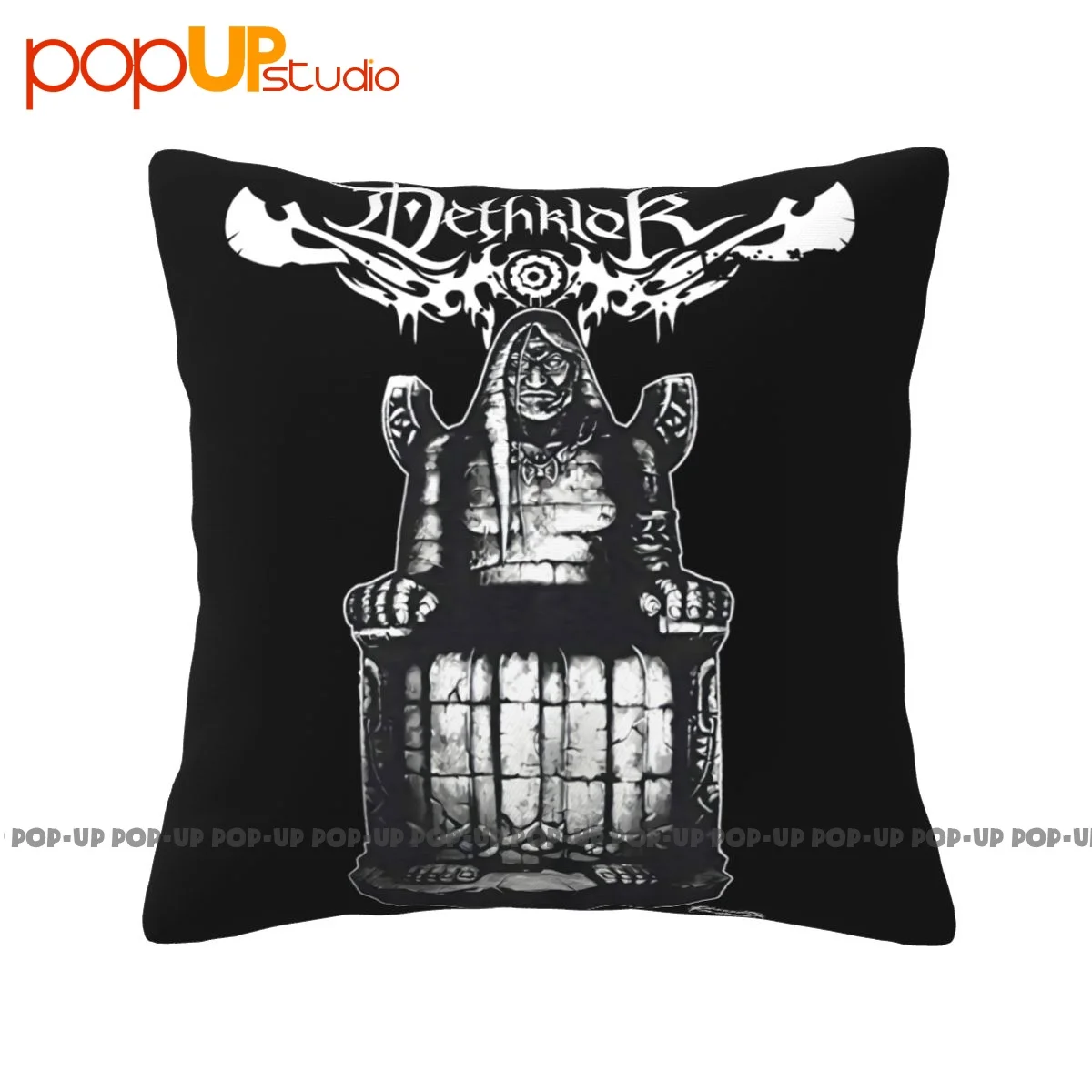 Уютная металлическая восстанавливающая наволочка dethклоk, наволочка для подушки, здоровая наволочка