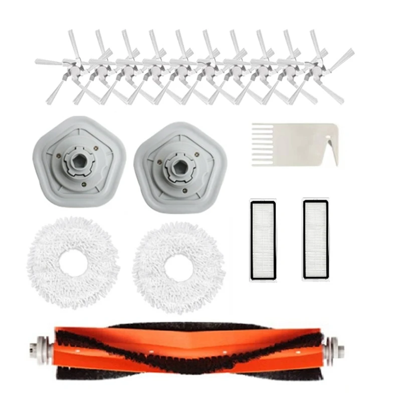 

Replacement Parts Roller Brush Side Brush Hepa Filter For Dreame W10 W10 Pro Robot Vacuum Cleaner Accessories