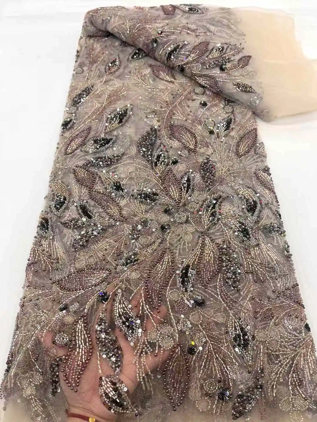 Африканская кружевная ткань с блестками 2024 высокое качество вышивка жениха