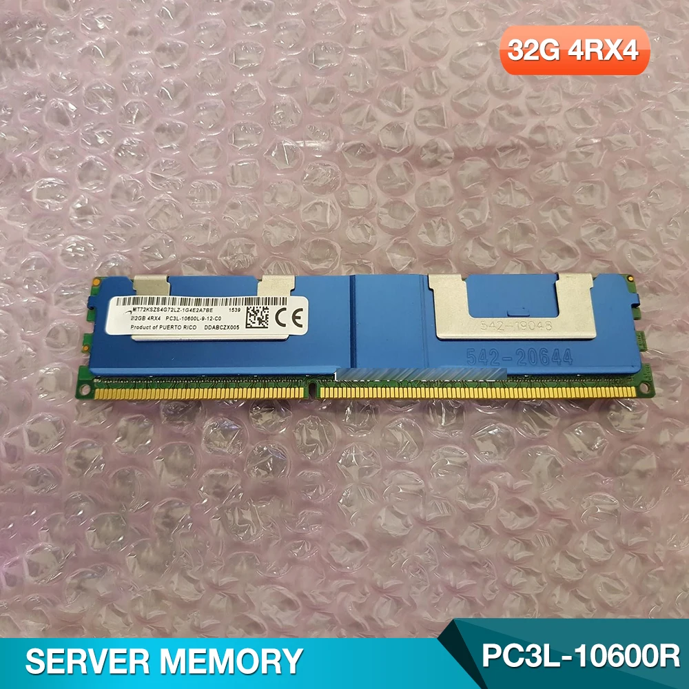 

32G 4RX4 PC3L-10600R For Micron Server Memory ECC Perfect Test