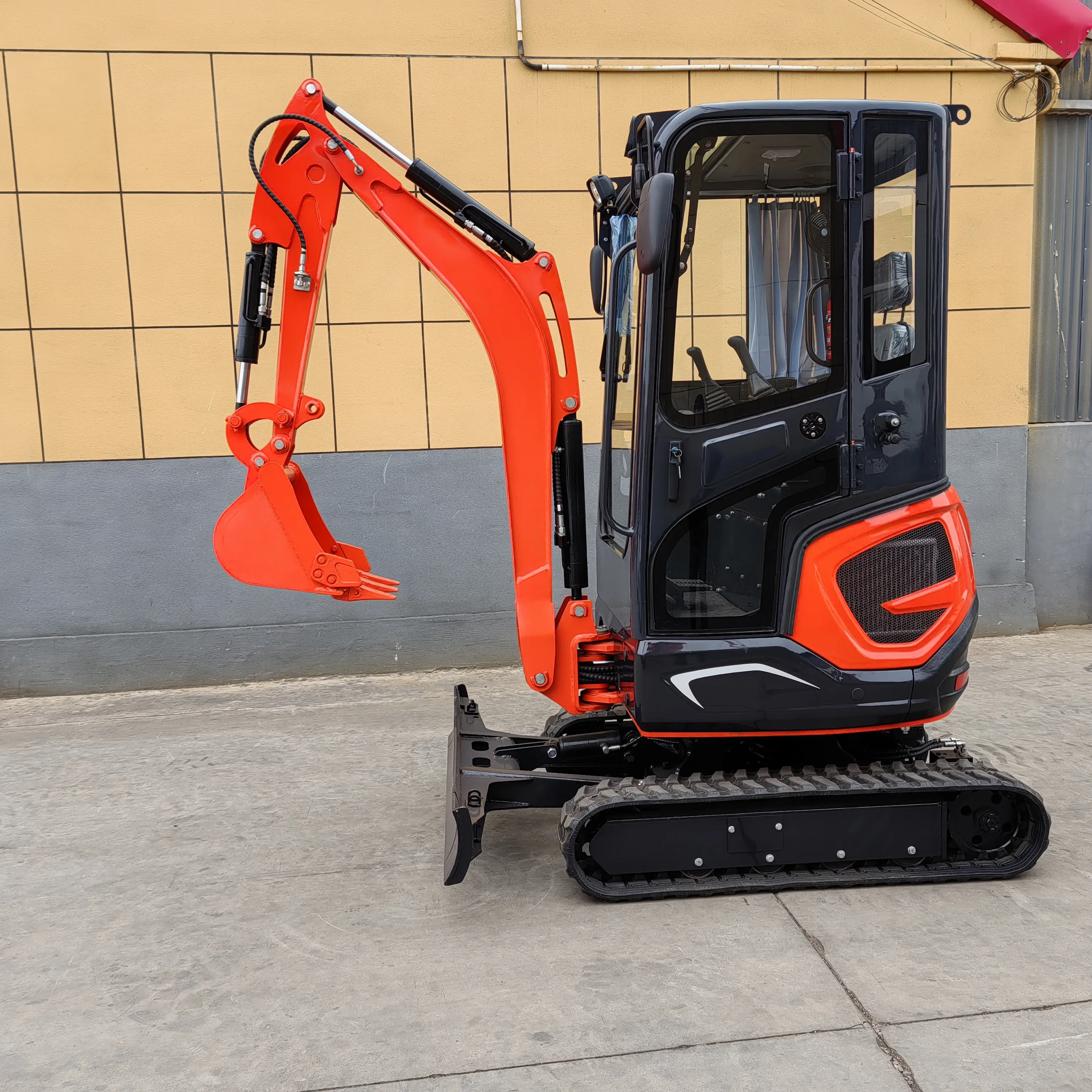 Мини-экскаватор 1 8 тонны EPA маленький экскаватор с двигателем США тонна 2 ферма