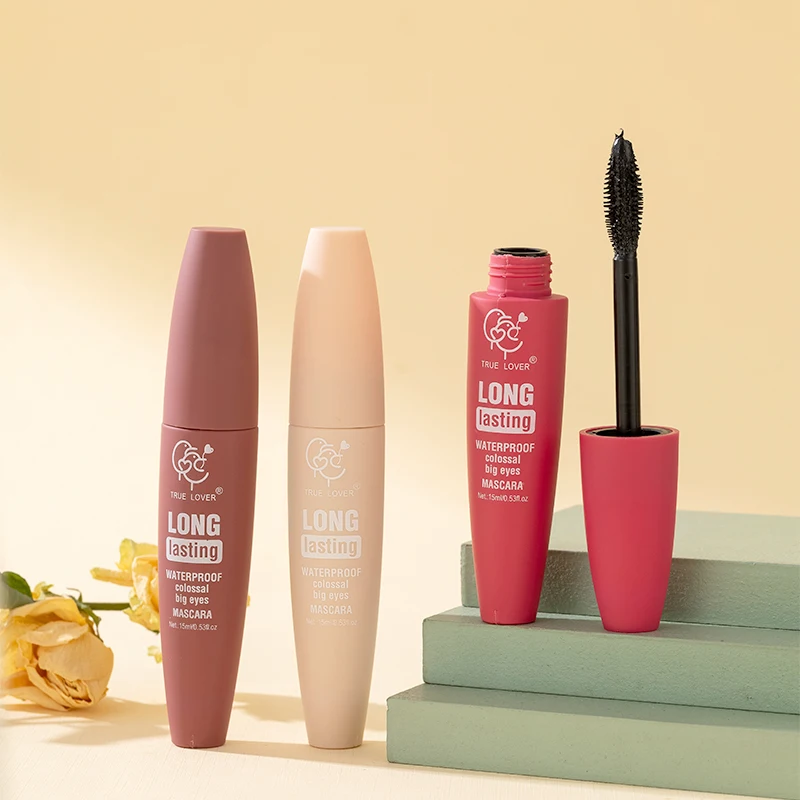 Черный удлиненный густой черный долговечный водостойкий удлиняющий натуральный