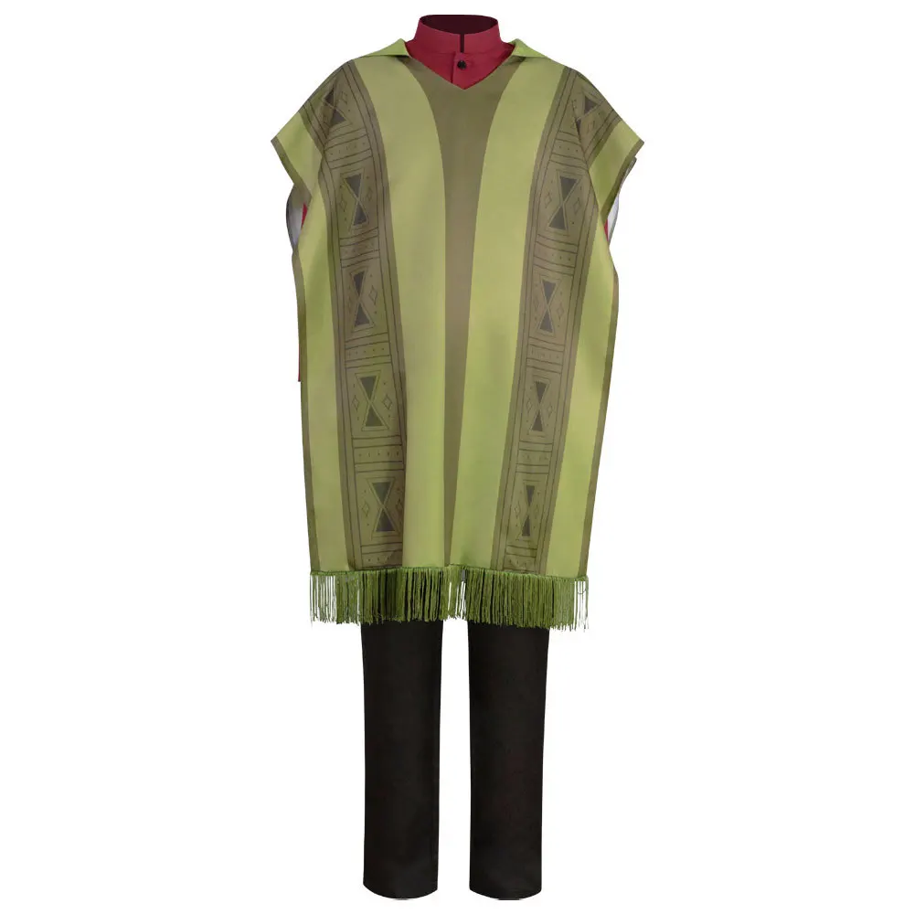 Костюм для косплея Энканто Бруно детей и взрослых одежда хэллоуивечерние |