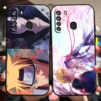 japan naruto anime phone case for samsung galaxy s20 s20fe s20 ulitra s21 s21fe s21 plus s21 ultra coque soft back