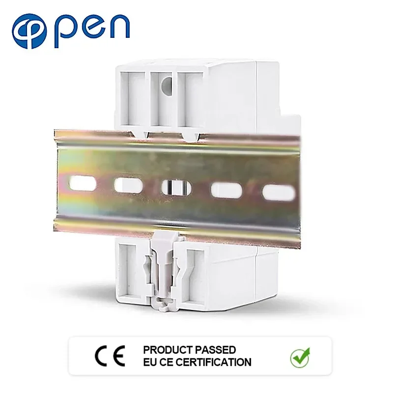 DIN-рейка три дисплея регулируемое реле защиты от перенапряжения тока и