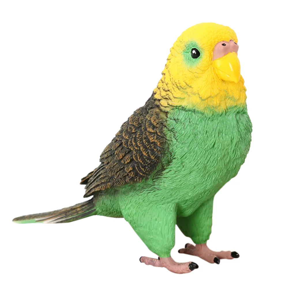 

Simulated Budgie Simulation Parrot Out Door Toys Outdoor Children Figure Model Budgerigar Plastic Plaything Kids Educational