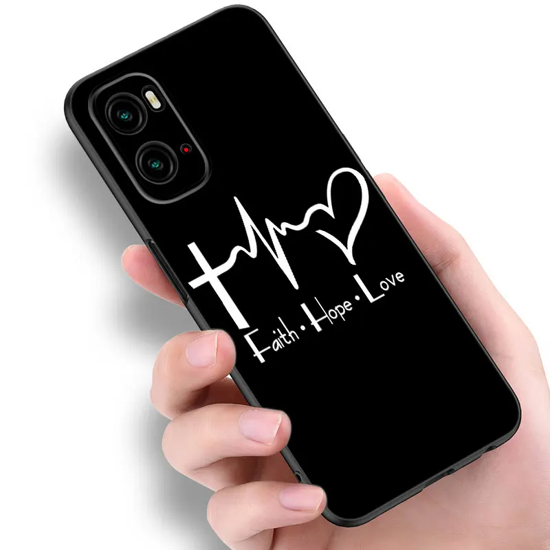 Вера христианский Иисус лампочка для OPPO Reno 10 11 Pro A55 A57 A58 A72 A74 4G A54 A78 A98 чехол