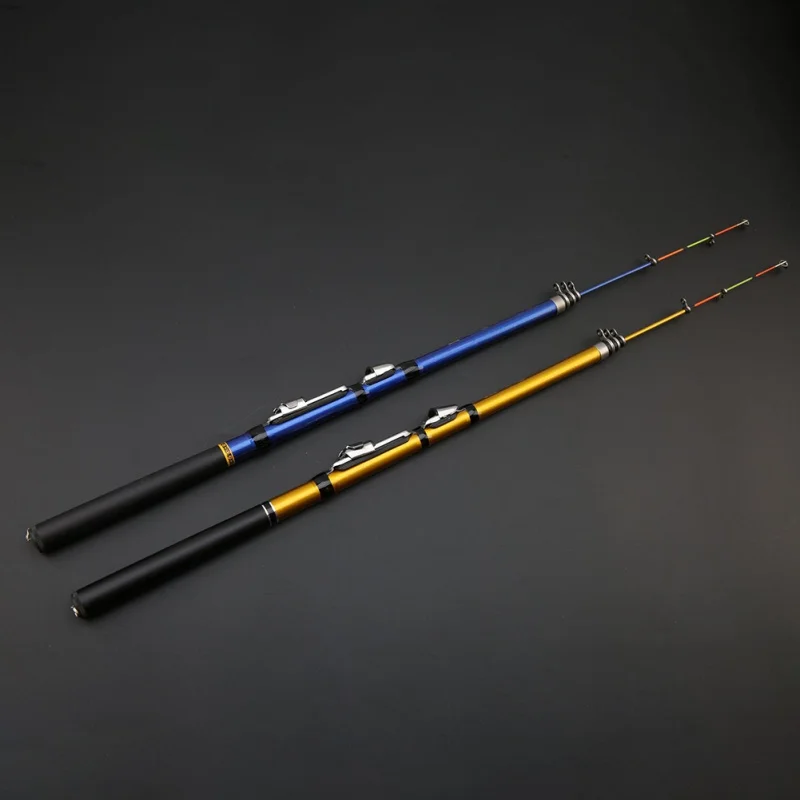 

Casting Fishing Rod Fiberglass Spinning Lightweight Lure Pole Soft Tail Guide Ring Ultra-Portable Sea River Lake Rod High Qualit