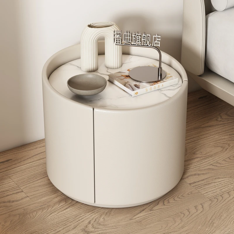

Storage Wooden Cabinet Small Bedside Table Side White Wood Bedside Tables Cabinets Mesita De Noche House Furniture GPF40XP