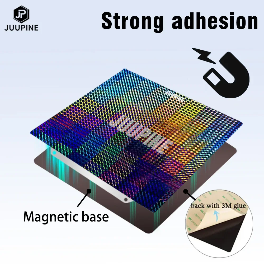 Pey pet peo h1h pei лист 220x220 Встроенная пластина Магнитная anycubic для Artillery Genius/Pro/MK2/MK2A/Anet