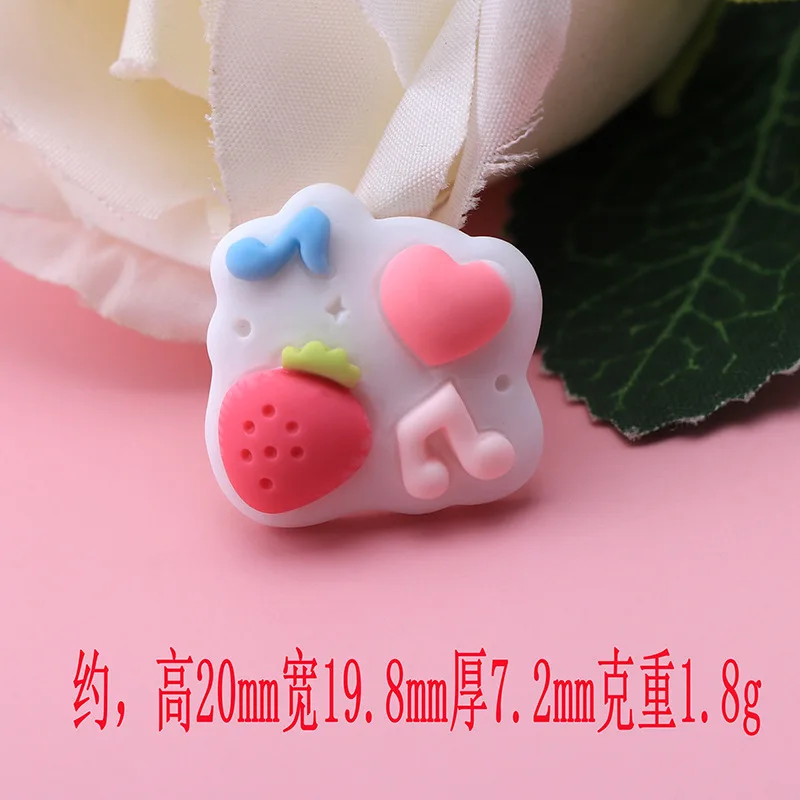 Кабошоны из смолы для сладкого торта с плоской задней частью скрапбукинга