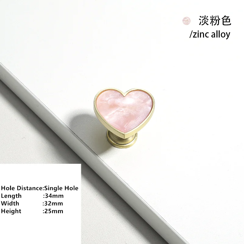 

Ручки для шкафов сердце синие цинковый сплав