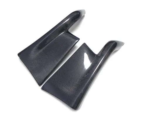 

Car-styling For Nissan Skyline R32 GTR TS Style Carbon Fiber Rear Spat Aprron Glossy Finish Bumper Add On Fibre Drift Racing Kit