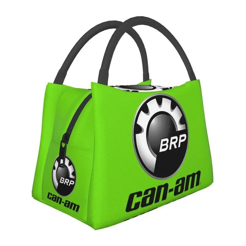 

BRP ATV Can Am изолированная сумка для ланча с логотипом для женщин, герметичный охладитель, термальная коробка для бенто, офиса, пикника, путешествий