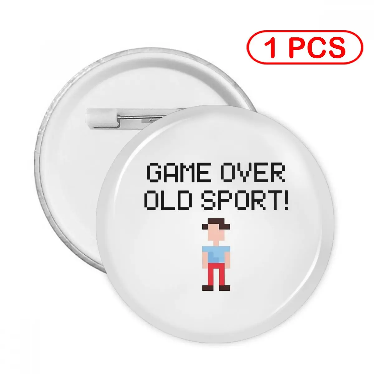 

It crowd Merchandise Code Pins Creative Brooch Jewelry Decor Metal Pin Badge Girl Child Broche Button Clothes Gift