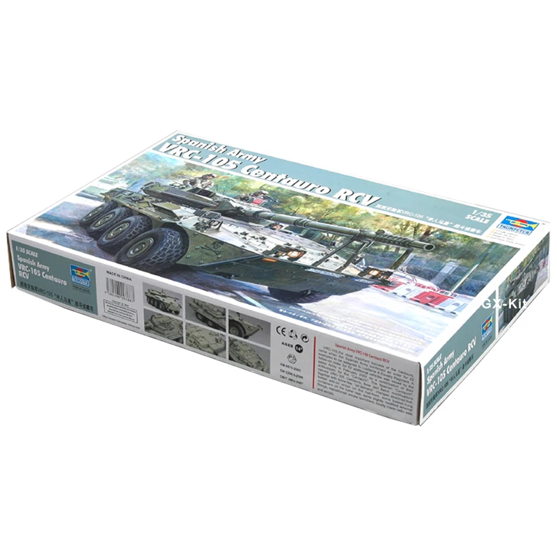 Trumpeter 00388 135, испанский VRC105 VRC-105 Centauro RCV Recon, боевая машина, военный подарок, пластиковая сборка, комплект модели здания (art.: 3920cfc71ee43) - 3920cfc71ee43