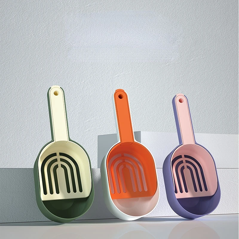 

Cat Litter Shovel Self-cleaning Cat Litter Box Scoop Kitty Litter Scoop for Sandbox Kitty Litter Tray Shovel Poop Cats Supplies