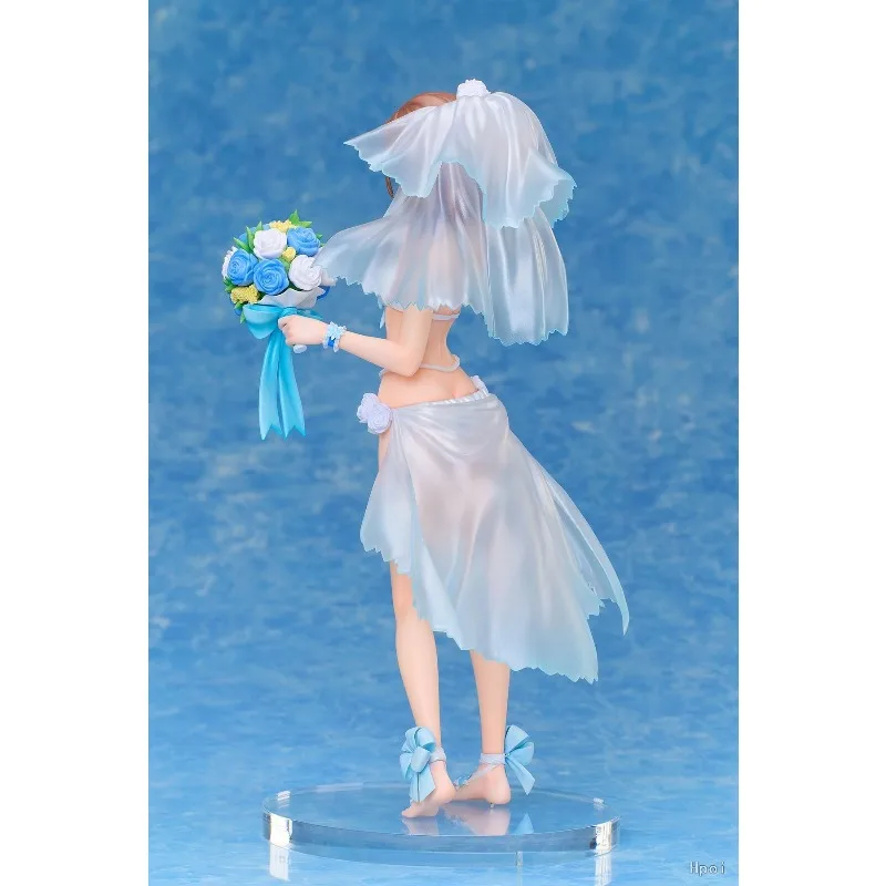 Фото В наличии Оригинальный Toaru Kagaku No Railgun T Bilibili Wedding Swimsuit Ver. Модели аниме-фигурок и сувениров, высота 24,5 см №5