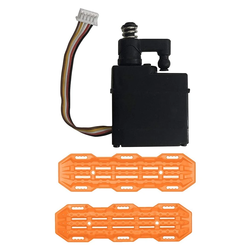 

Платформа для восстановления лестницы с пластиковым песком, 2 шт., плата для 1:10 Axial SCX10 Tamiya CC01 и 1X 5 проводов сервопривода для XLH 1/16 9130