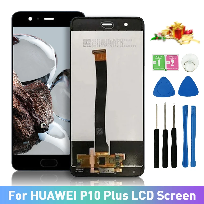 

5.5" LCD for Huawei P10 Plus Display VKY-L29 VKY-L09 VKY-AL00 100% Tested Touch Screen LCD Replacement Digitizer Assembly Part