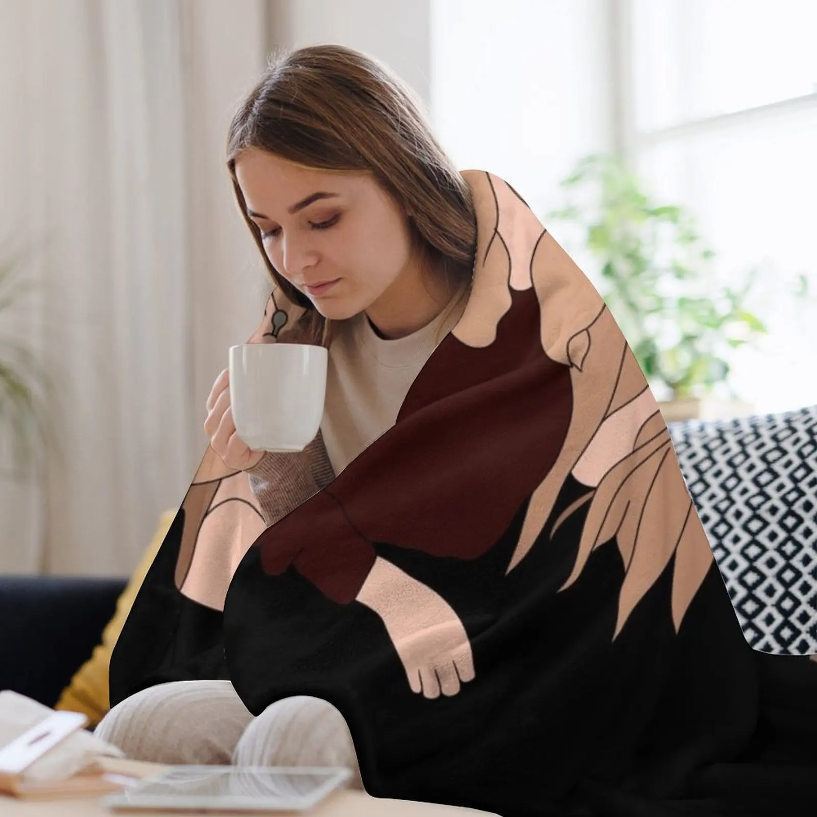 AHS Coven Witches Throw Blanket Decoratives Blankets For Baby Retros Sofa