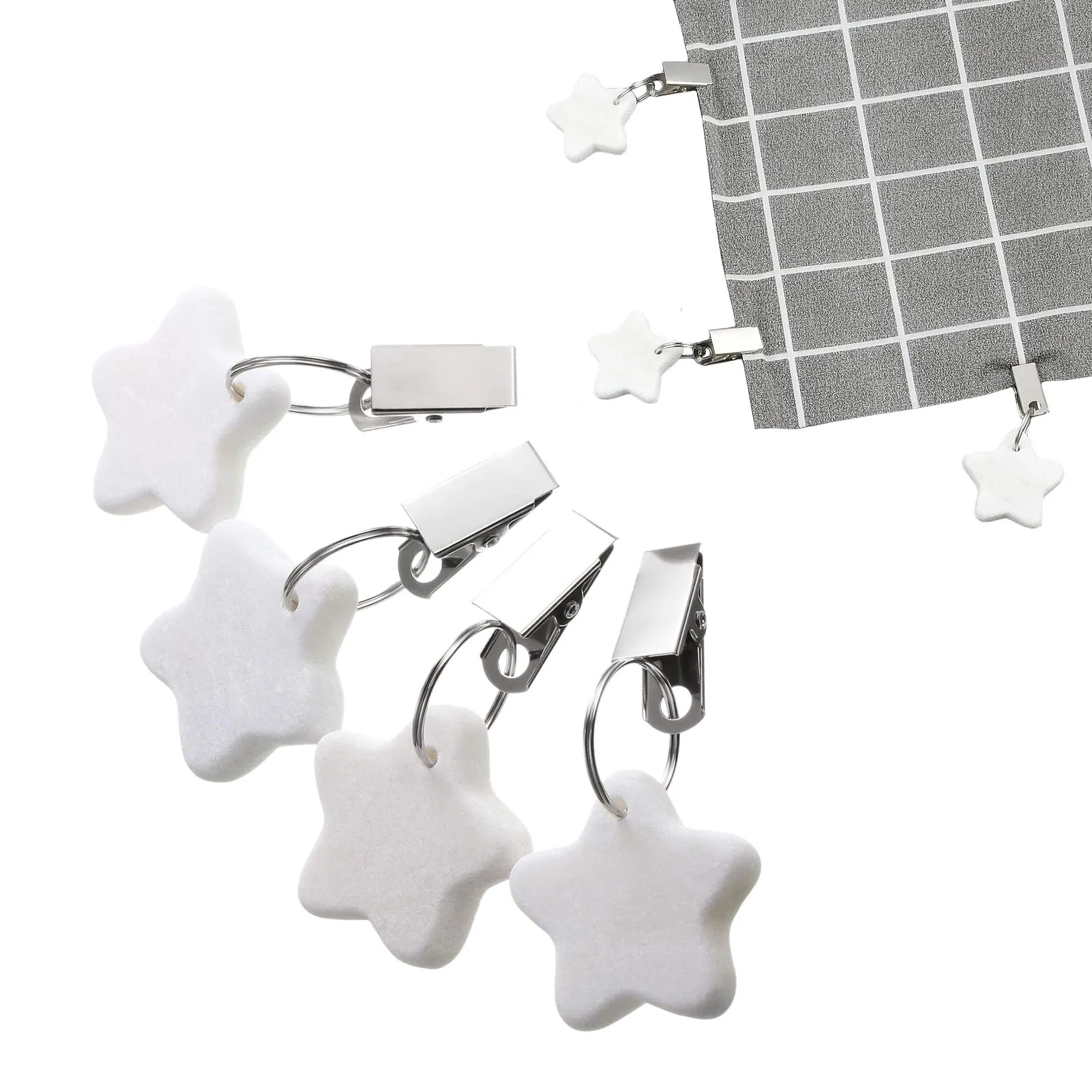 

Tablecloth Weights Pendant Table Cover Weights Stone Table Cloth Weights Tablecloth Weights Clips Pentagram Shape Table Cover