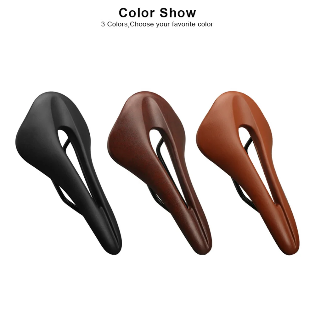 

Bicycle Saddle MTB Road Bike Seat Gel Cycling Cushion Exercise Bike Saddle Saddle Hollow PU Bicycle Seat Smooth PU 260x144mm