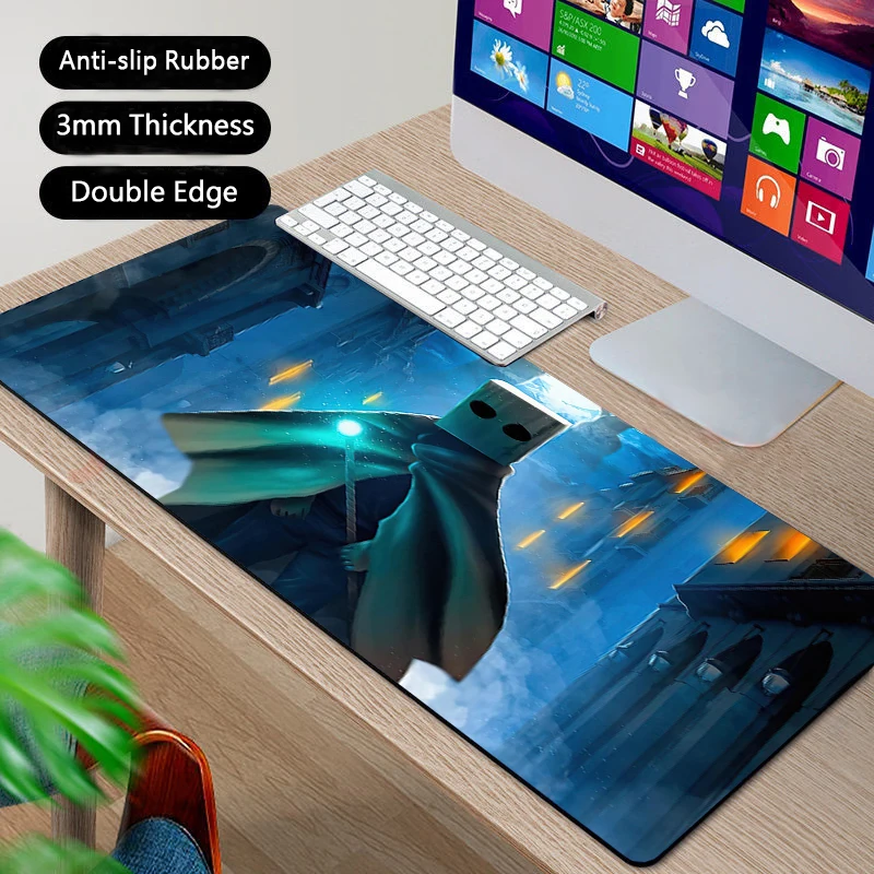 

Большой Настольный коврик для мыши с маленькими ночным кошмарами, бесплатная доставка, размер Xxl, игровые коврики для ПК, искусственная клав...