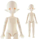 Шарнирная кукла-эльф, 28 см, 16 шарнирная модная Модифицированная голова для макияжа, 22 шарнира, тело без одежды, аксессуары сделай сам, игрушки