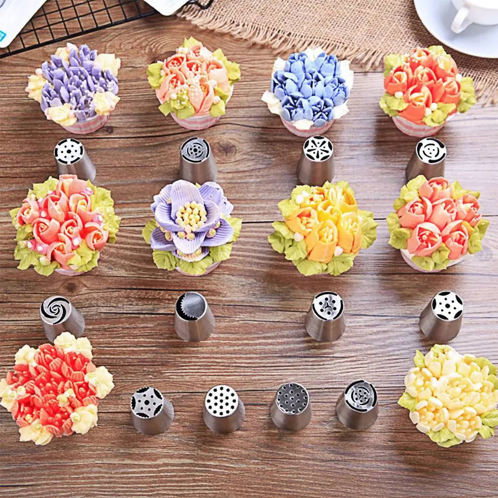 15 шт./компл. кондитерские насадки для крема торта |