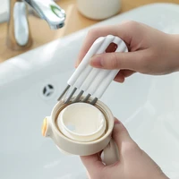 cup lid brush insulation cup lid gap cleaning brush cleaning straw cup curl brush gap cleaning brush