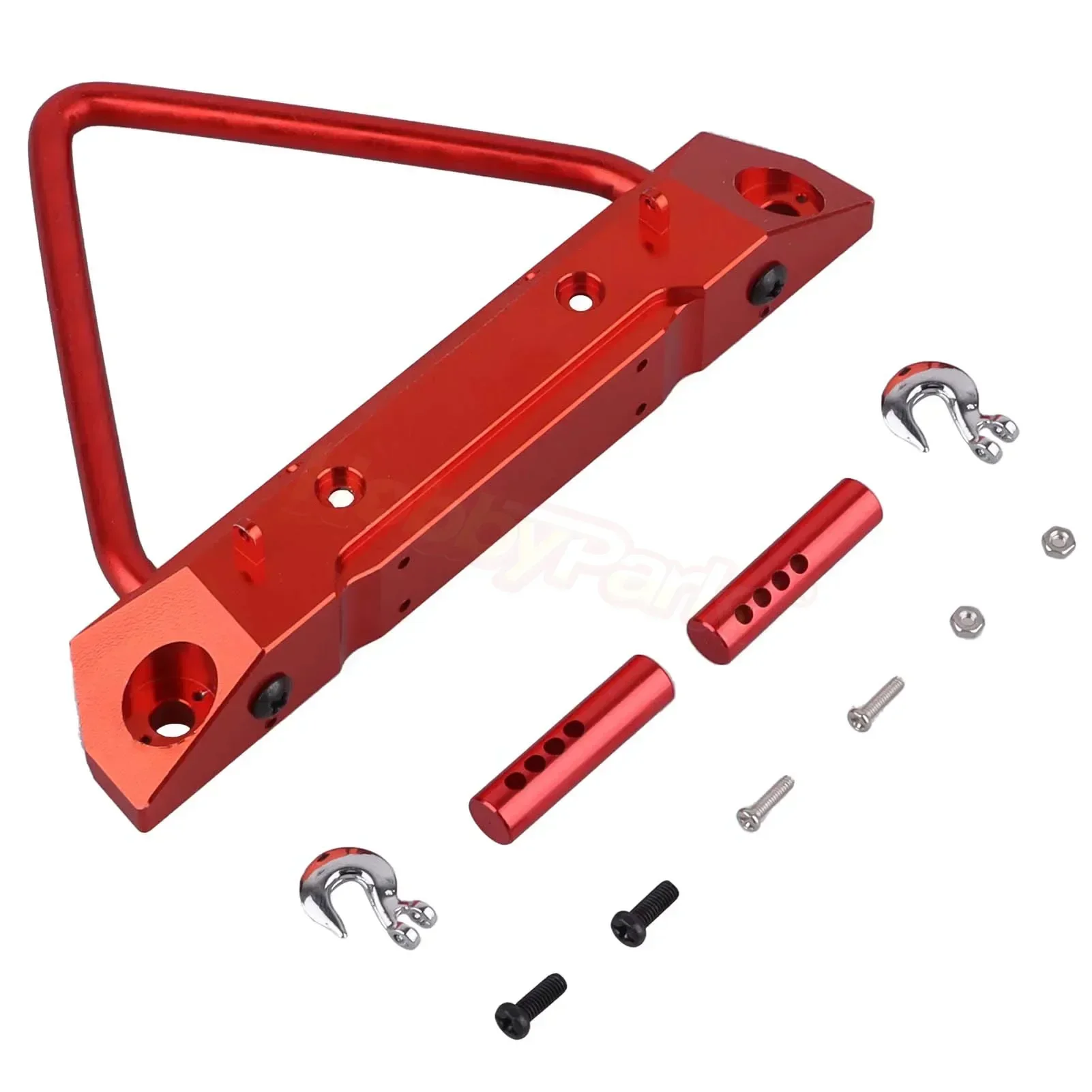 

Крепление переднего бампера HobbyPark для Axial SCX10 1/10 RC Crawler Car Upgrade Parts (красный)