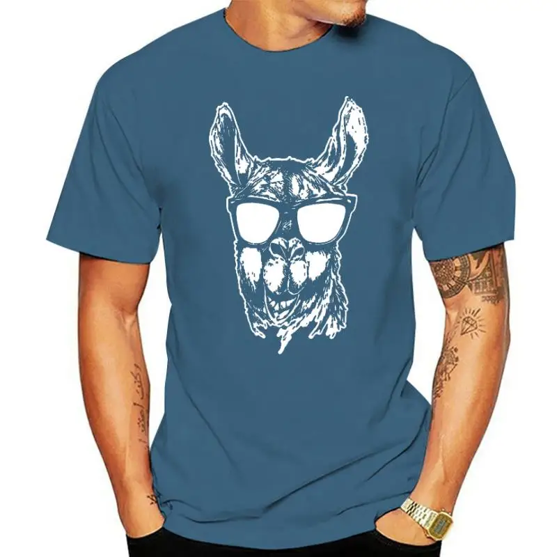 

Модная новинка, классная забавная футболка унисекс с ламой для мужчин, женщин и детей, футболка с милыми животными, футболка размеров M, Xl, 2Xl, ...