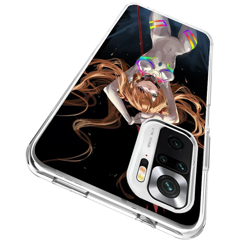 Чехол для телефона Аниме EVA Asuka Xiaomi Redmi 12 12C 10 10C 10A 9 9A 9C 9T 8 8A 7 7A 6 Pro 6A K70 K60 K40 K20 S2 Print Cover