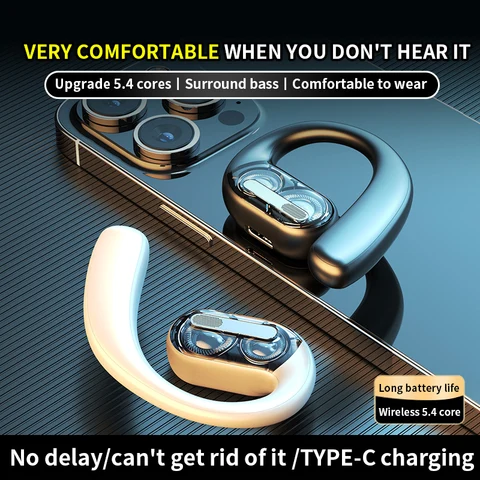 Bluetooth-наушники с крючком LX09, водонепроницаемые, с микрофоном