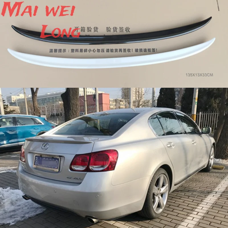 

Спойлер для LEXUS GS 200 250 300 350 450, Новый дизайн 2013, 2014, 2015, 2016, 2017, 2018, до праймера или цветной краски «сделай сам»